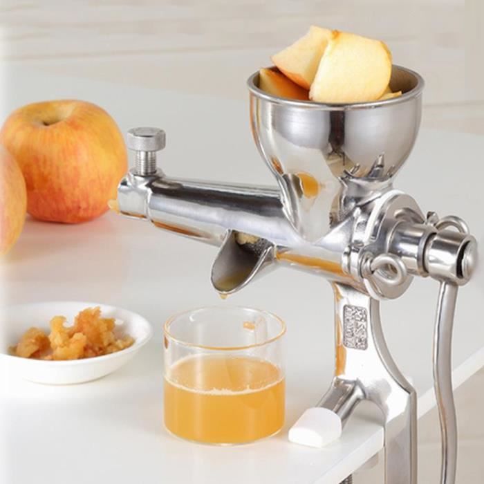 outil presse agrumes d herbe de ble extracteur de jus manuel en acier inoxydable chd cdiscount electromenager