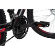 VTT semi-rigide 26" Sharp noir-rouge KS Cycling - Mixte - 21 Vitesses - Taille de Cadre 51 cm-1