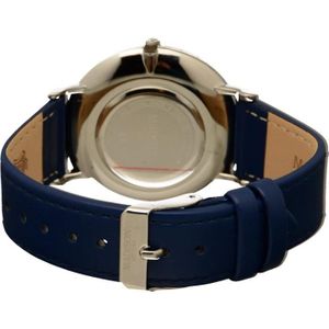 Montre Femme Madison New York - Cadran Jaune Ø35mm - Bracelet Caoutchouc - Quartz - Étanche 5ATM
