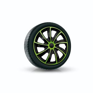 Enjoliveurs De Roue 13 Pouces Bleu/noir - Lot De 4 Cache-moyeux Décoratifs Pour Personnaliser Ta Voiture