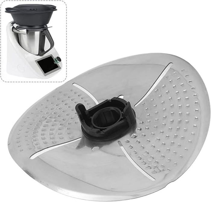 Couvre Lame Eplucheur Thermomix TM6 TM5 TM31 - Protection Couvercle Acier Inoxydable