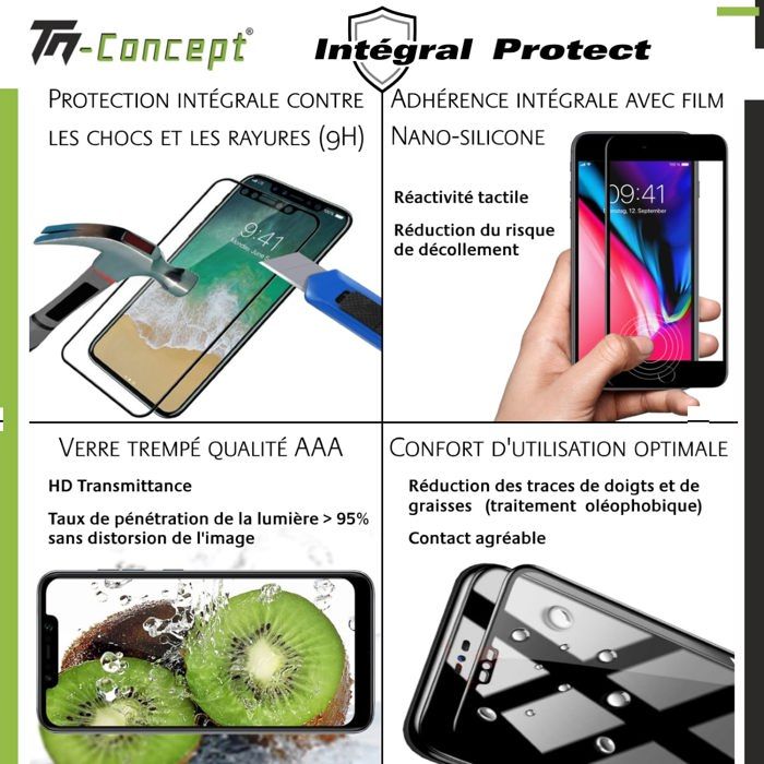 Film Protecteur Verre Trempé TM-Concept Pour Nothing Phone 1 – 0,26 Mm Radian 2.5D