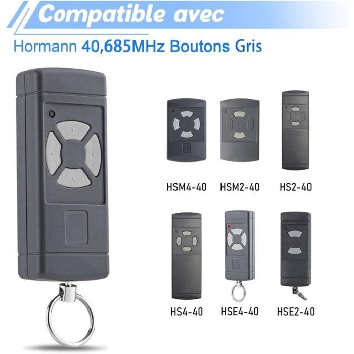 Tlcommande Porte De Garage Hormann