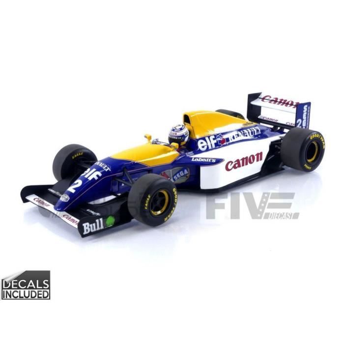 Voiture Miniature Williams Renault FW34 1/43 - Bruno Senna Malaysia GP F1 2012 - Altaya OPO 10