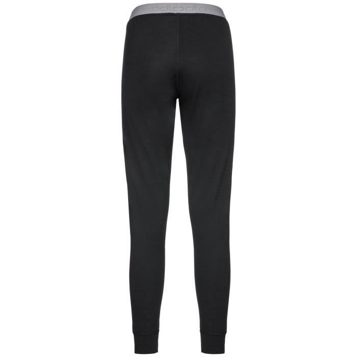 Sous-pantalon thermique Odlo Noir 100% Laine Mérinos