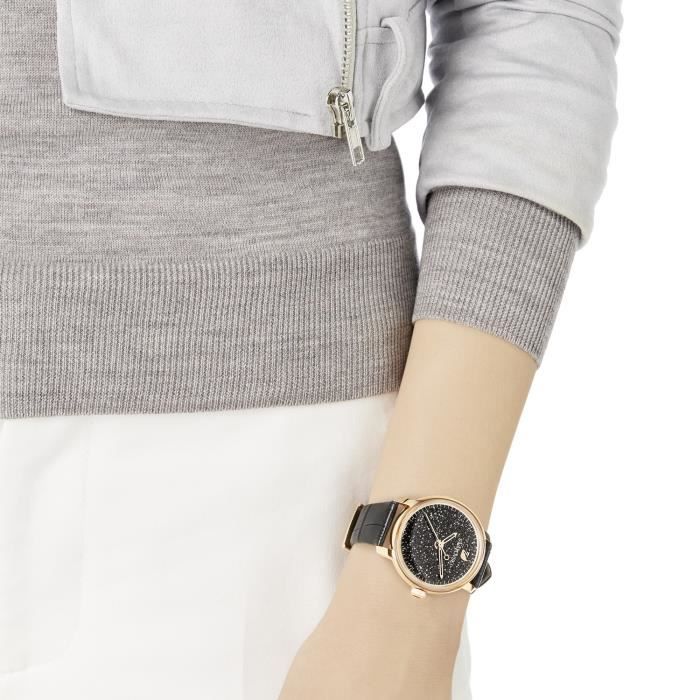 Montre swarovski noire femme deals