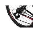 VTT semi-rigide 26" Sharp noir-rouge KS Cycling - Mixte - 21 Vitesses - Taille de Cadre 51 cm-2