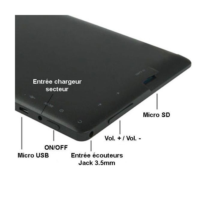 Tablette tactile Android 4.0 ice cream sandwi2