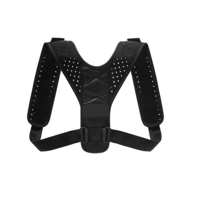Correcteur De Posture Dos Redresse Dos Pour Homme Ou Femme Ceinture Dorsale Reglable Pour Maintien Dos Droit Et Soutien Col x40 Cdiscount Sport