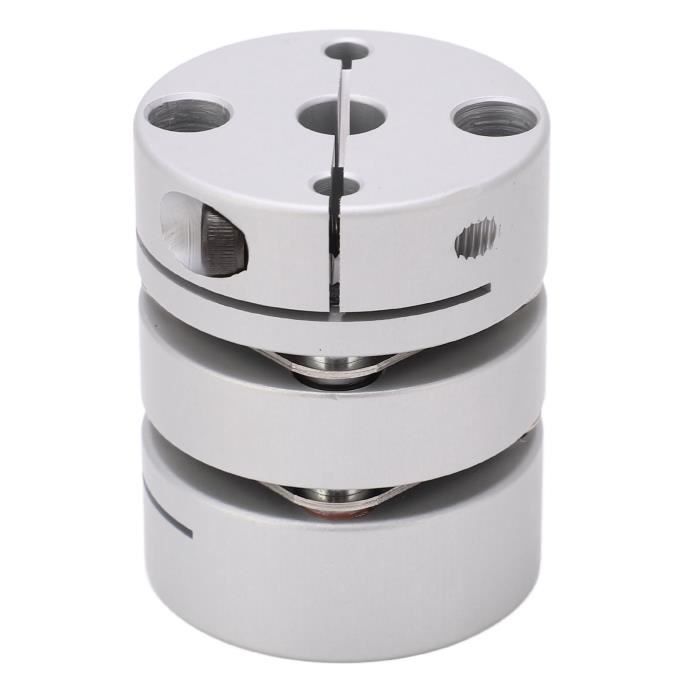Accouplement Flexible à Mâchoires D30 L40 - Alésage De 3 à 16 Mm - Pour Transmission Moteur, Réduction Vibrations - 5