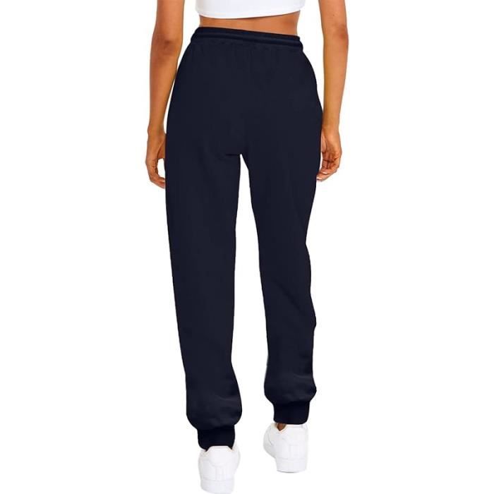 Pantalon De Jogging Femme Avec Poches Zippées - Léger, Respirant, Idéal Sport Et Quotidien