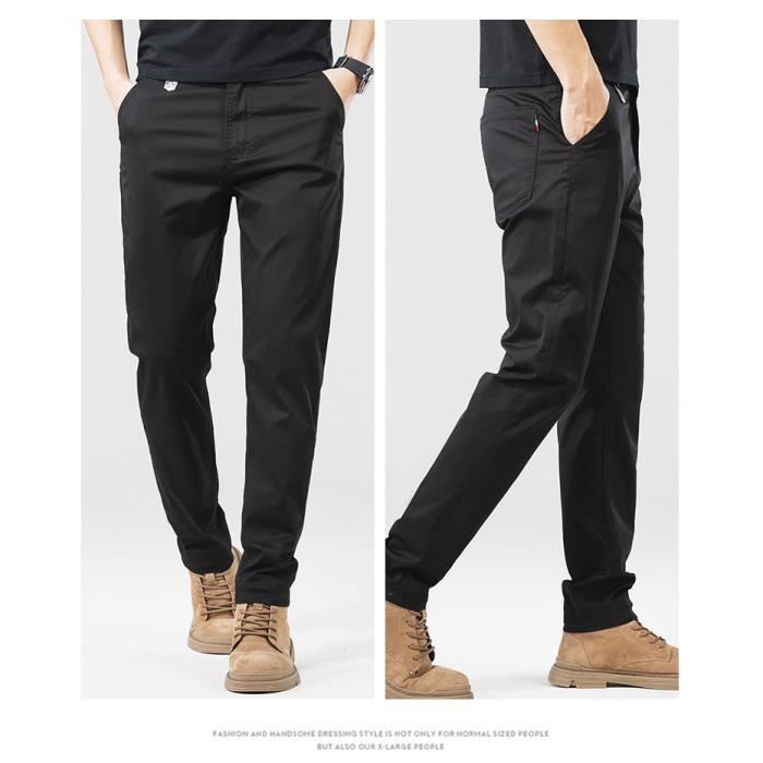 Pantalon homme 2025 grande taille extensible