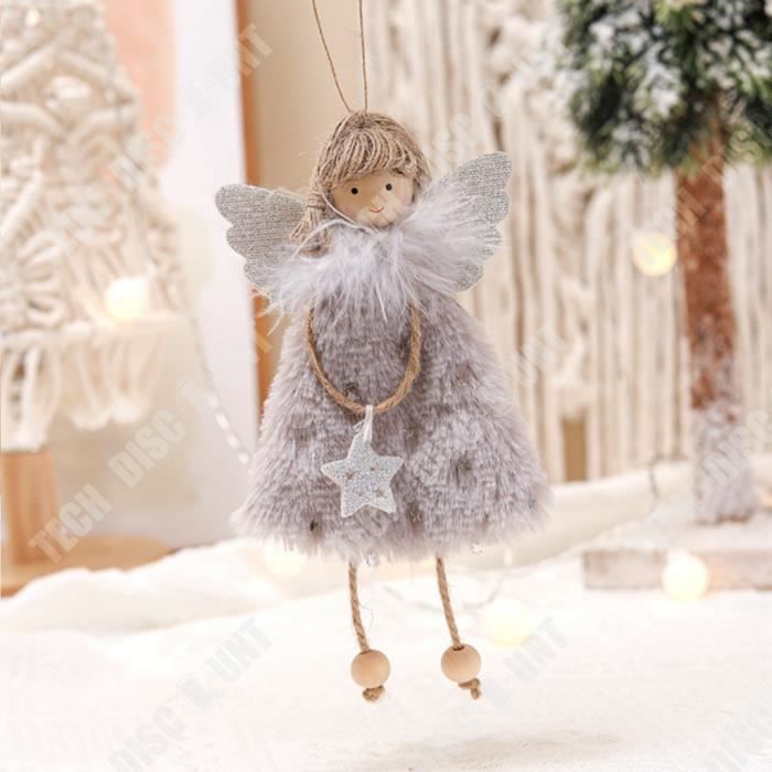 18pcs Pendentif Arbre de Noël Ornements créatifs Pendentif suspendu à