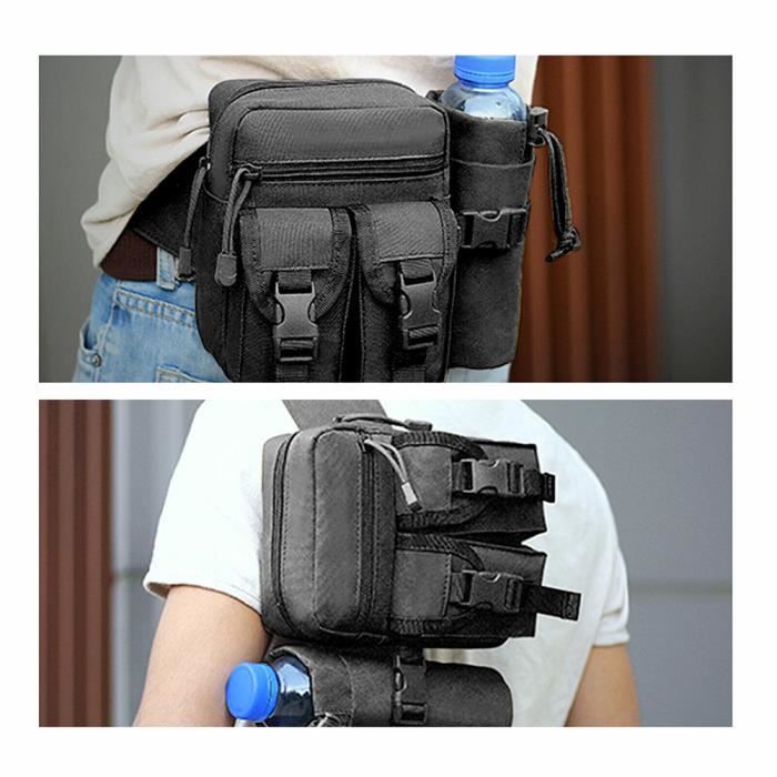 VINGVO Sac Ceinture Utilitaire pour Randonnee Camping Pochette Porte Cles Cdiscount Bagagerie Maroquinerie