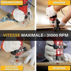 Bosch Kit De 30 Fraises Mixtes ø8 Mm Pour Défonceuse (2607017475