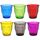 Verre duralex couleur