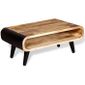 Vidaxl Table Basse Bois De Manguier Brut 90 X 55 X 39 Cm Achat
