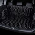 Tapis de coffre de voiture entièrement fermé tapis en cuir pour Hyundai Santa Fe (type TM) SUV 2018 - 2023-0