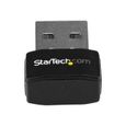 StarTech.com Adaptateur USB WiFi - AC600 - Adaptateur réseau sans fil nano bi-bande 802.11ac 1T1R - 2,4 GHz / 5 GHz (USB433ACD1X1)-0