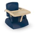 Rehausseur de chaise enfant 2 en 1 THERMOBABY YEEHOP - 6-18 mois - Harnais sécurité 3 points - Tablette amovible - Bleu océan-0