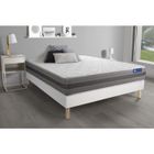 ACTISOM Ensemble matelas ACTIMEMO RELAX mémoire de forme 160x200 cm Maxi épaisseur 5zones de confort + sommi