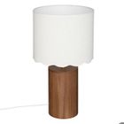 ATMOSPHERA CRÉATEUR D'INTÉRIEUR Lampe à poser "Vania" H50cm marron - Atmosphera createur d'interieur - Marron