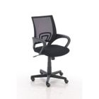 Fauteuil de Bureau à Roulettes Genius - CLP - Noir - Design Contemporain - Simili