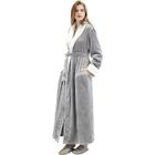 NETBOAT Longue Peignoir Femme Robe de Chambre Chaud Hiver Flanelle Peignoir de Bain - M - 40-60KG