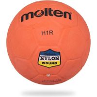 Ballon de Handball MOLTEN Hr - Orange - Caoutchouc qualité supérieure - Vessie butyle - Carcasse nylon renforcée