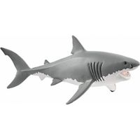 Figurine SCHLEICH - Requin blanc - Animal sauvage - 14809 - Pour enfants à partir de 3 ans