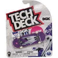 Skateboard Tech Deck DGK Soul - Spin Master - Blanc - 10x2x3,2cm - A partir de 6 ans