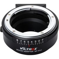 Adaptateur de Monture d'objectif Viltrox NF-FX1 pour Nikon G/F/AI/S/D à Fuji X-Mount Mirrorless