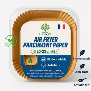 50 feuilles de papier pour friteuse à air carré rond de ... - Alibaba