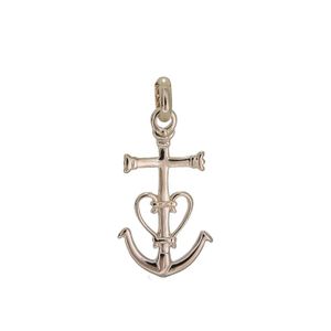 Pendentif Plaqué Or CROIX DE CAMARGUE MM | BIJOUX CAMARGUAIS | BIJOUX