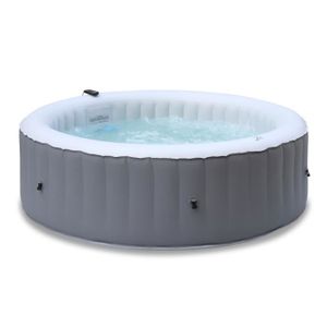 SPA COMPLET - KIT SPA Spa MSPA gonflable rond – Kili 6 gris 6 places - s
