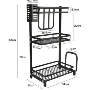 MEUBLE A EPICES Meuble à épice pour Cuisine Etagère de rangement 3