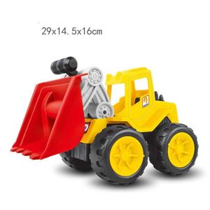 VOITURE - CAMION Bulldozer moyen - Grand jouet d'ingénierie épais pour enfants, voiture, camion à benne, pelle, chargement de