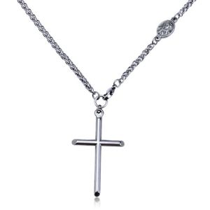 Or 14k Argent Sterling religieux petit italien Cross Charme Collier Pendentif Or 14k Argent Sterling religieux petit italien Cross Charme Collier Pendentif