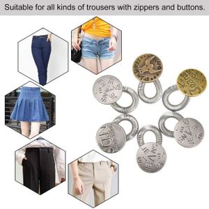 Bande élastique boutonnière pour rallonges de bouton de pantalon, bandes de  maternité, ceintures réglables