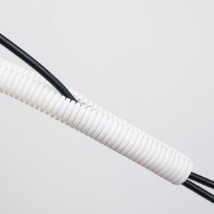 Tube flexible cache-câbles noir D-Line 32 mm x 1,1 m