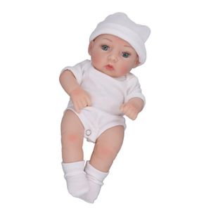 POUPÉE FYDUN Poupée Reborn Reborn Doll 28cm Silicone Mobile Lifelike Washable Girl Infant Doll Toy for 3 Years Above jouets poupee