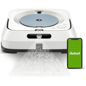 ASPIRATEUR ROBOT Robot nettoyeur Braava Jet M6134 - IROBOT - Humide