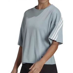 T-SHIRT T-shirt Bleu Femme Adidas HE0310