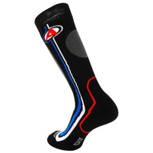 CHAUSSETTE DE SKI Lot de 2 paires de chaussettes de ski Rywan Team 2 - noir rouge/noir bleu - 38/40