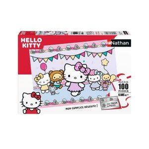 PUZZLE Puzzle 100 pièces - Hello Kitty et ses amis - Nathan - Mixte - A partir de 6 ans