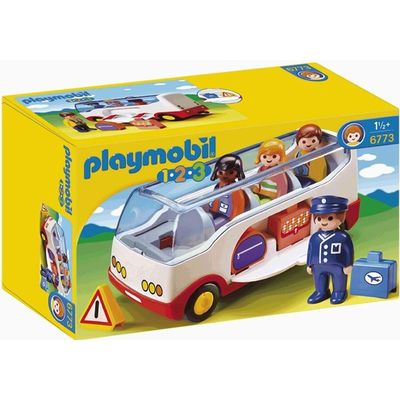 Playmobil 1.2.3 Camion Poubelle - Jouet Éducatif 18-36 Mois Avec Personnage