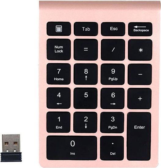 Clavier Numérique Bluetooth 22 Touches – Compatible BT 5.0, Réponse 5 Ms, Portable | Pour Ordinateur Portable, Tablette, PC