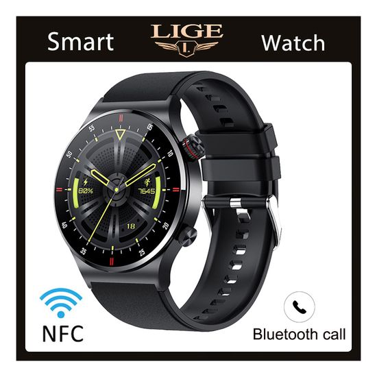 Montre Connectée NDavid AMOLED 42mm – Appel Bluetooth, Gris, 2024, Neuve