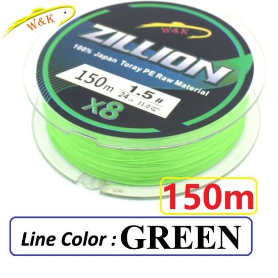 Varivas Big One X8 Jigging – PE5 78lb 300m – Tresse Pêche Multicolore