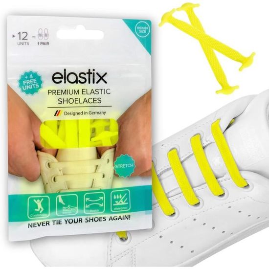 Sneaker Lacets Élastiques Sans Laçage Pour Adultes Sans Nœud Plats En Silicone Lacets Pour
